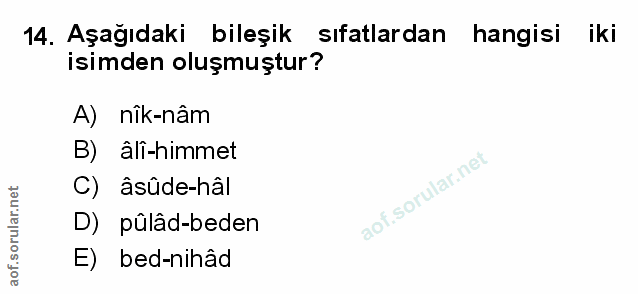 Soru 14