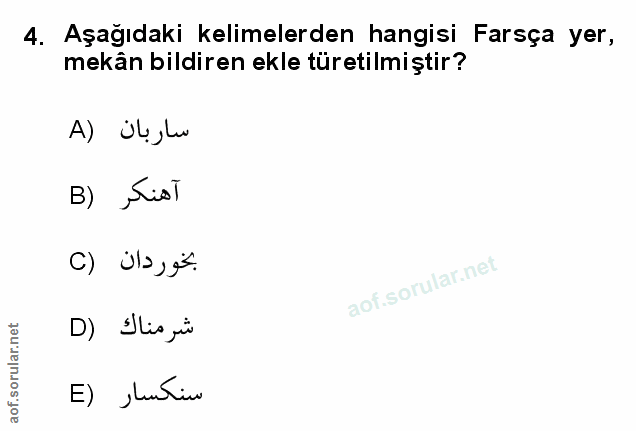 Soru 4