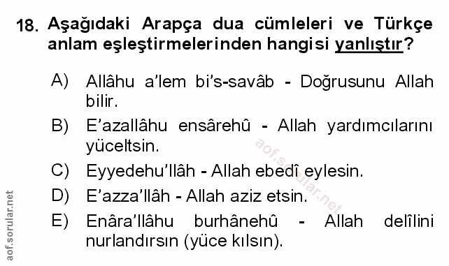 Soru 18
