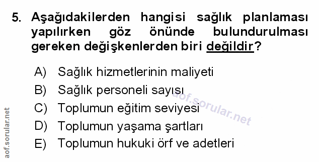 Soru 5