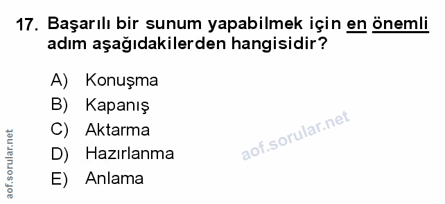 Soru 17