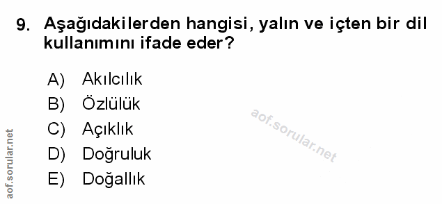 Soru 9