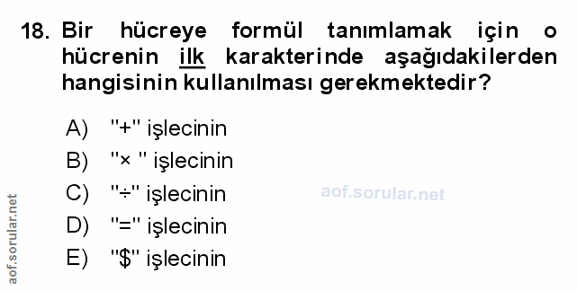 Soru 18