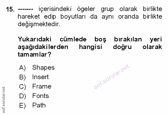 Soru 15