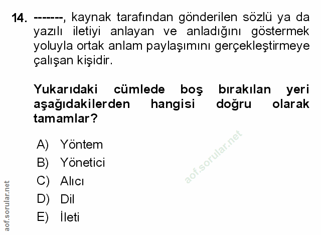 Soru 14