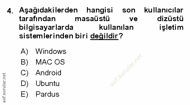 Soru 4