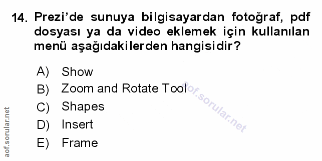 Soru 14