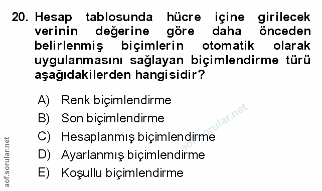 Soru 20