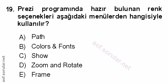 Soru 19