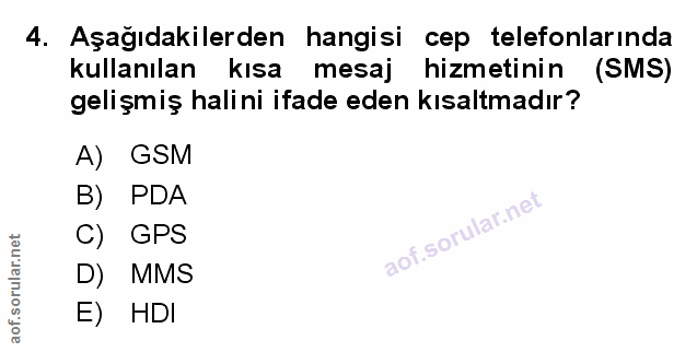 Soru 4