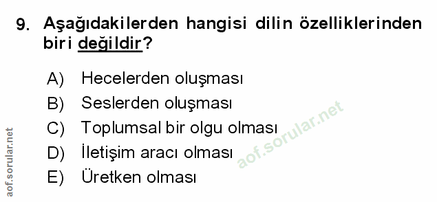 Soru 9