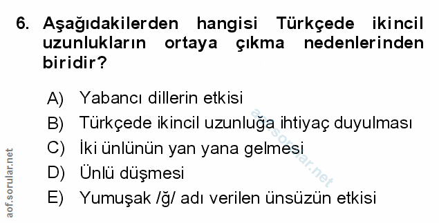 Soru 6