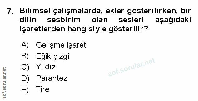 Soru 7