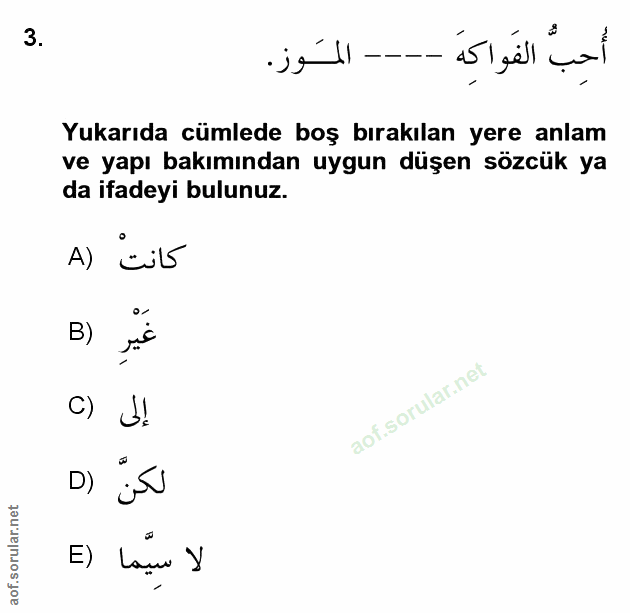 Soru 3