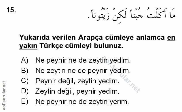 Soru 15