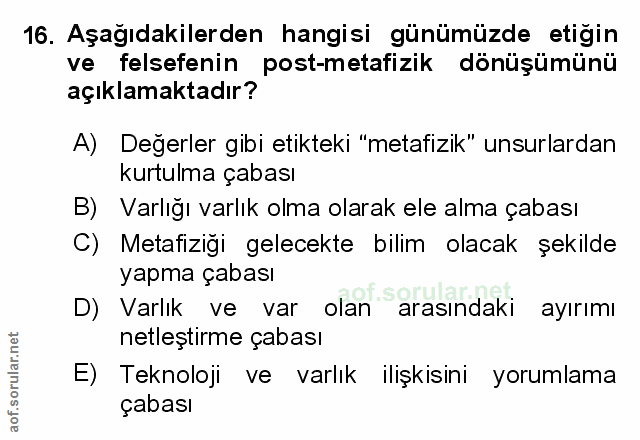 Soru 16