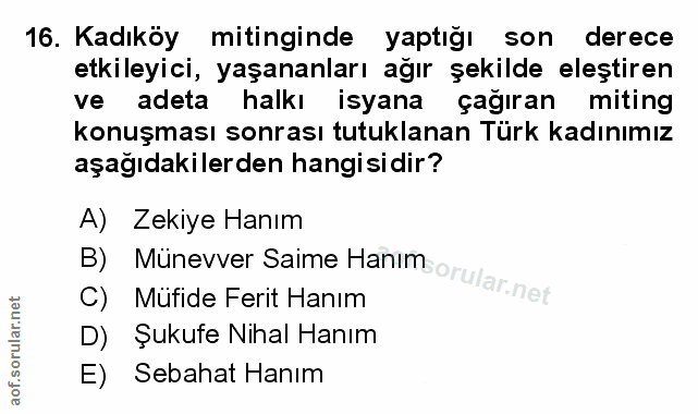 Soru 16