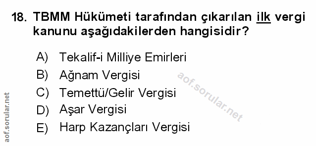 Soru 18