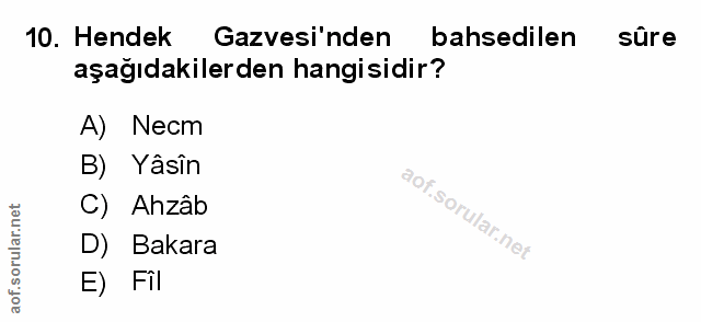 Soru 10
