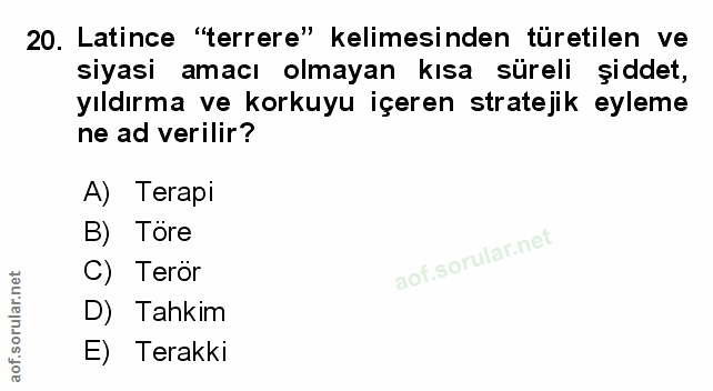 Soru 20