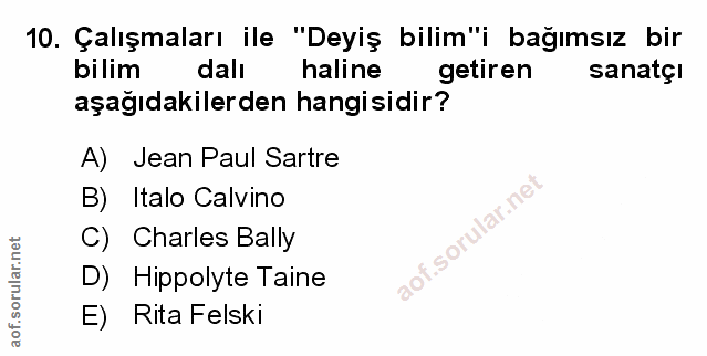 Soru 10