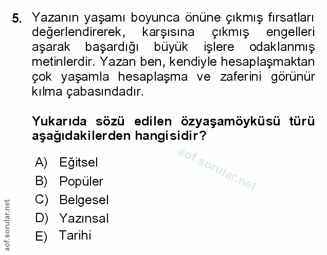 Soru 5