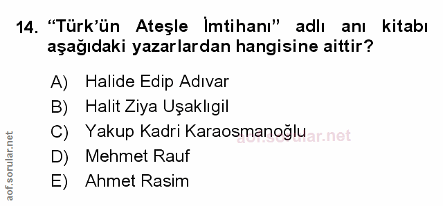 Soru 14