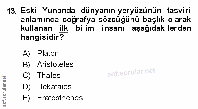 Soru 13