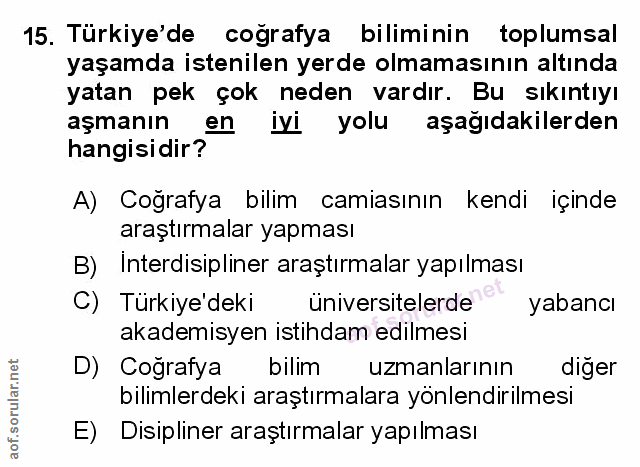 Soru 15