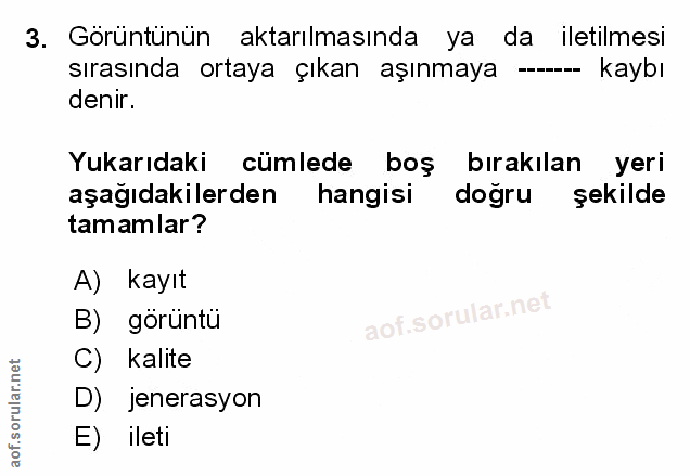 Soru 3