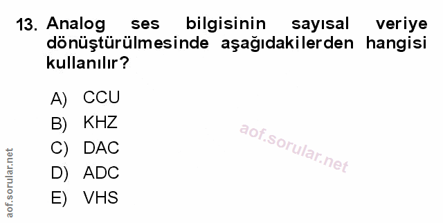 Soru 13