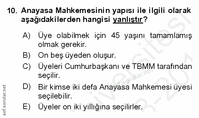 Soru 10