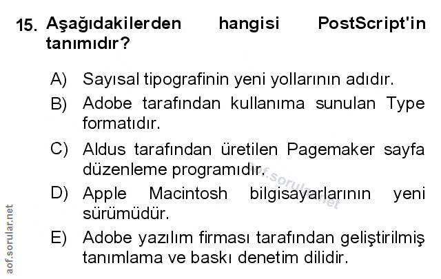 Soru 15