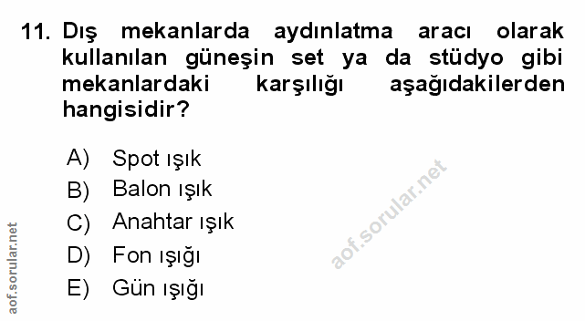 Soru 11