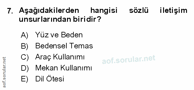 Soru 7