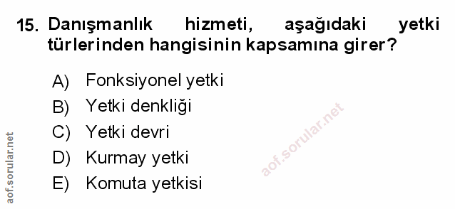 Soru 15