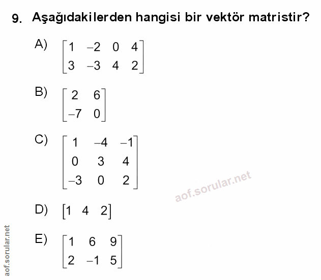 Soru 9