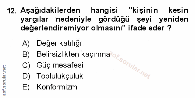 Soru 12