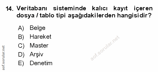 Soru 14