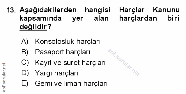 Soru 13
