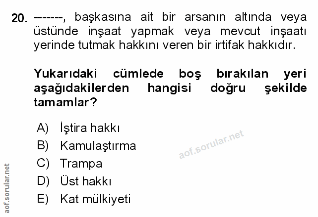 Soru 20