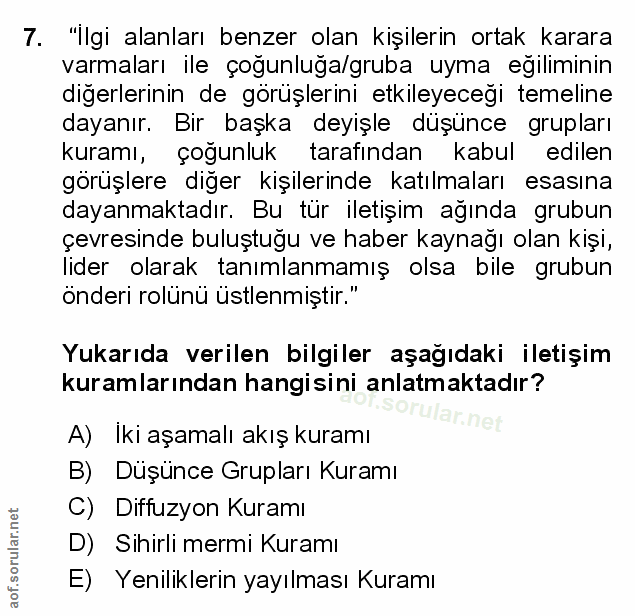 Soru 7