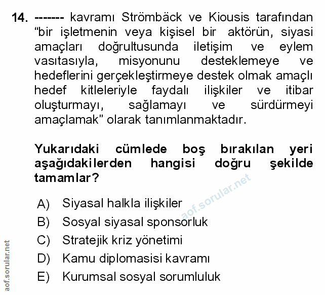 Soru 14