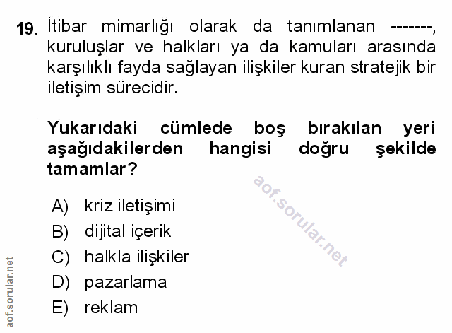 Soru 19
