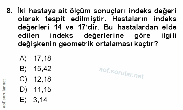 Soru 8