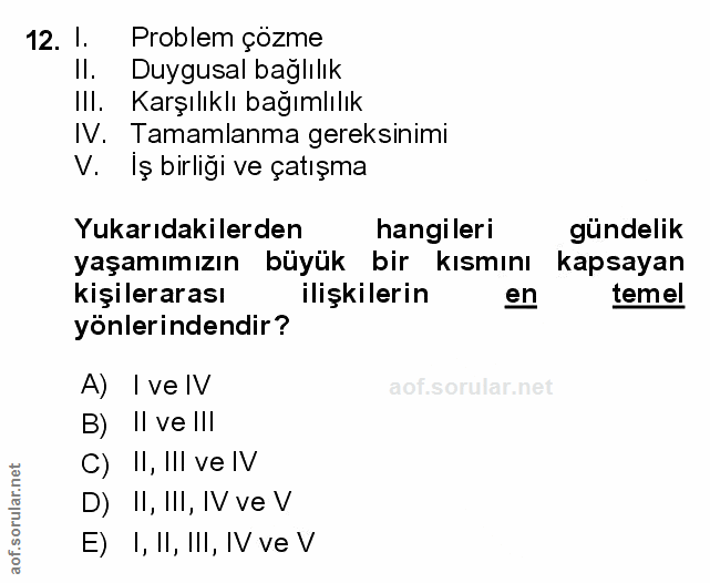 Soru 12