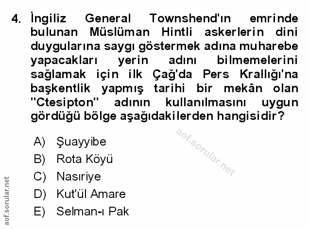 Soru 4