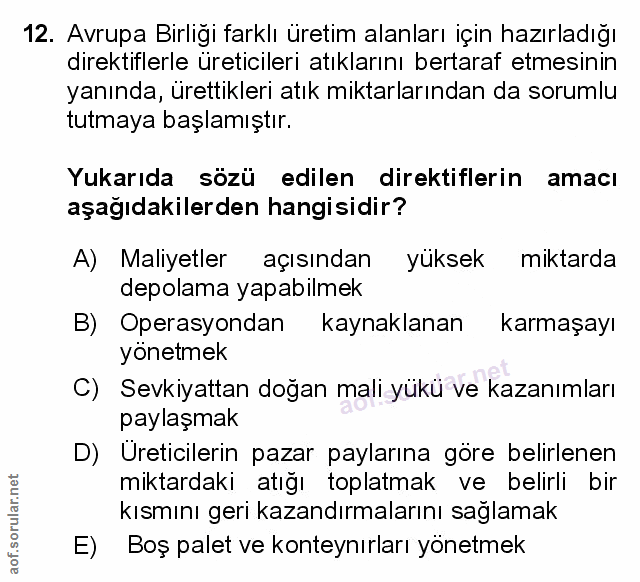 Soru 12