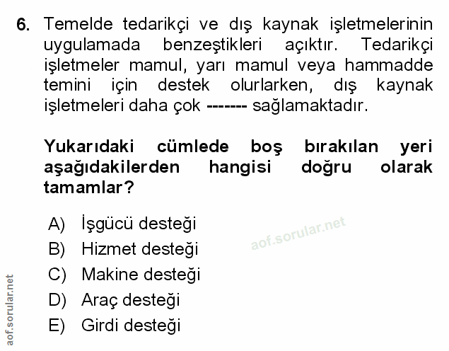 Soru 6