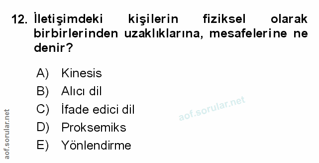 Soru 12